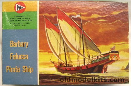 Pyro Barbary Felucca Pirate Ship, 312-49 plastic model kit